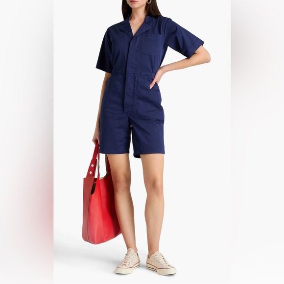 Alex Mill Pants - Alex mill cotton twill short standard jumpsuit